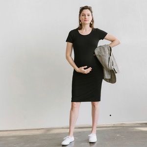 Storq fitted T-shirt dress